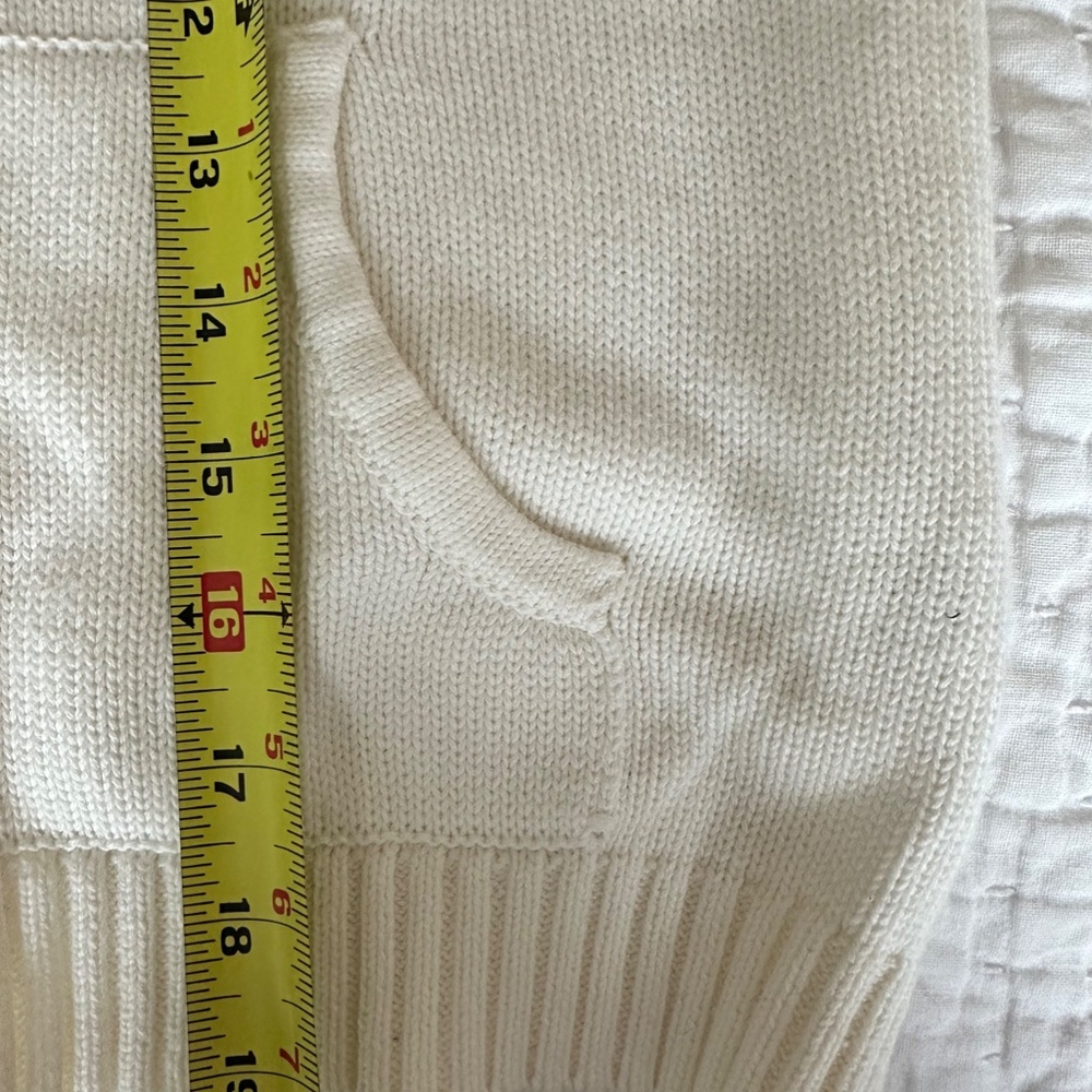 Brandy Melville Zip-Up Hoodie – Cream – One Size – NWT - Picture 6 of 6
